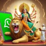 Happy Navratri WhatsApp Wishes Images, Status: अपने परिजनों को भेजें नवरात्रि का व्हाट्सएप मैसेज और Download करें मां दुर्गा की इमेज
