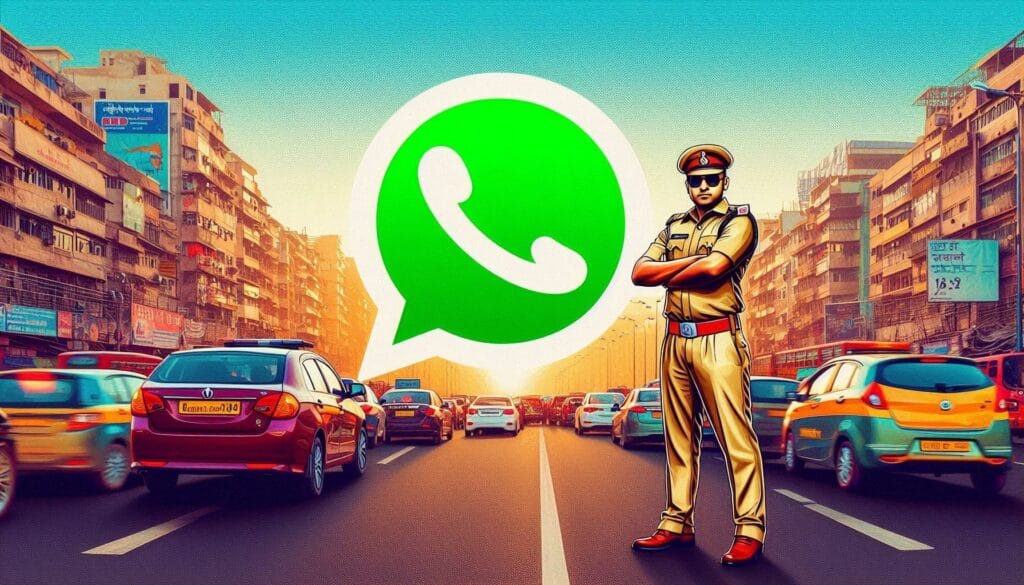 अब WhatsApp पर मिलेगा Traffic Challan! जानिए AI तकनीक से कैसे बदल रहा है दिल्ली का यातायात सिस्टम