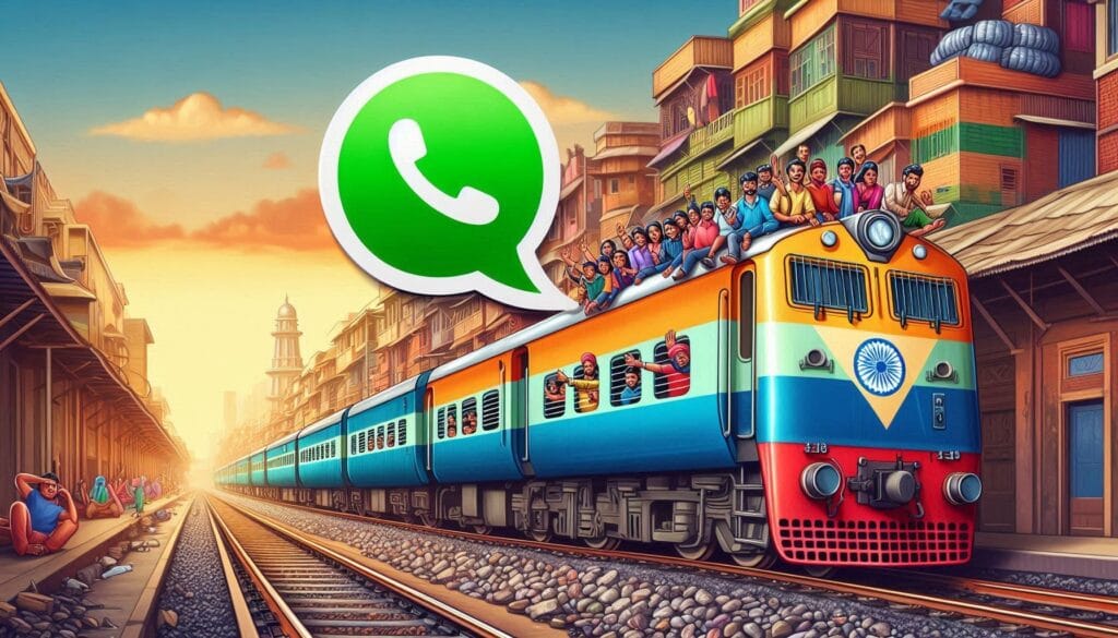 WhatsApp से पाएं Live Train Status और PNR की जानकारी – जानें आसान तरीका