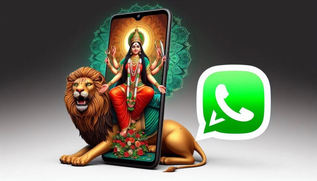 WhatsApp Navratri 2024 Wishes: माता रानी के आशीर्वाद से सजी नवरात्रि की शुभकामनाएं भेजें अपनों को