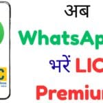 अब LIC प्रीमियम भरना हुआ बच्चों का खेल! WhatsApp से करें पेमेंट, रसीद भी मिलेगी मिनटों में – जानें तरीका