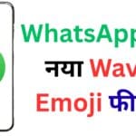 WhatsApp का नया Wave Emoji फीचर: अब चैटिंग होगी और भी कूल, Gen Z के लिए आया खास तोहफा