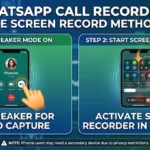 WhatsApp Call Recording Tips