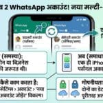 खुशखबरी! अब एक iPhone में चलेंगे 2 WhatsApp अकाउंट – जानिए कैसे काम करेगा यह नया जादुई फीचर