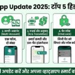 WhatsApp Update: 5 खुफिया फीचर्स जो बदल देंगे चैटिंग का अंदाज