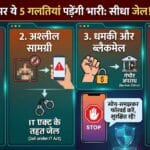 WhatsApp पर भूलकर भी ना करें ये 5 गलतियां: जाना पड़ सकता है सीधे जेल!