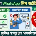 WhatsApp SIM Binding Rule: क्या आपका WhatsApp बंद हो जाएगा? 50% यूजर्स ने सरकार के इस प्लान को बताया ‘सिरदर्द’ – पूरी रिपोर्ट