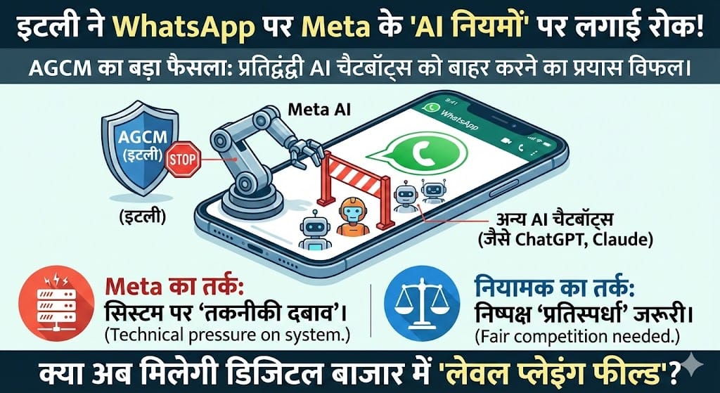 WhatsApp और Meta को इटली से बड़ा झटका