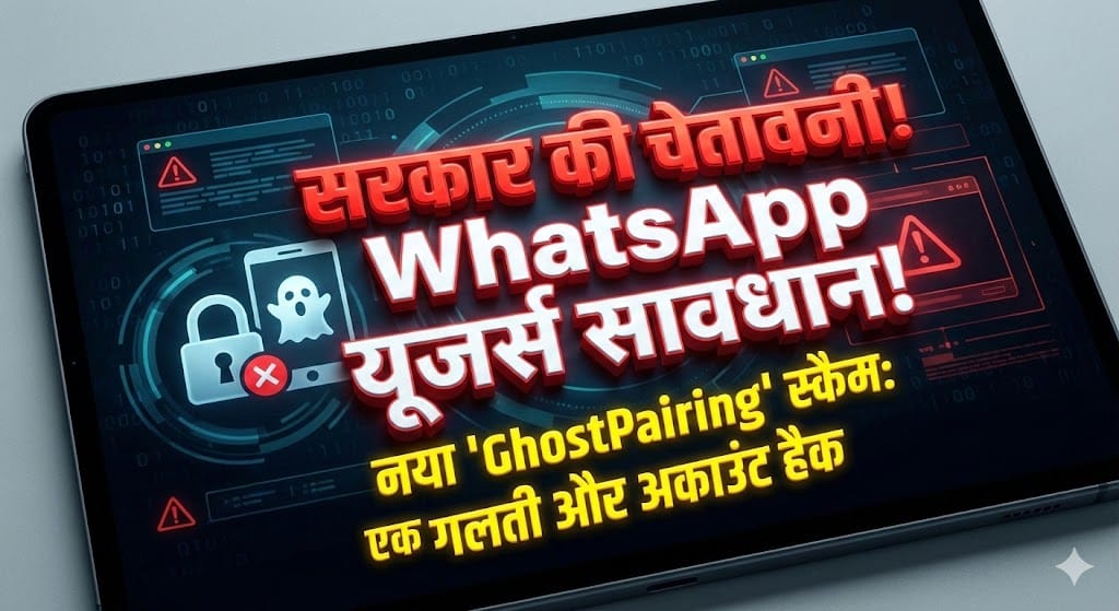 WhatsApp यूजर्स सावधान! GhostPairing स्कैम से एक पल में अकाउंट हैक