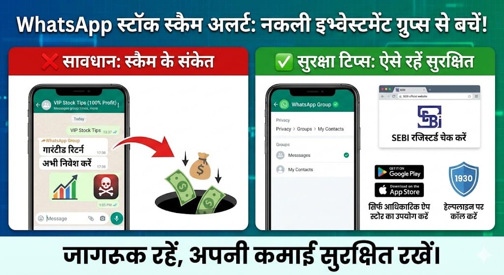 WhatsApp Stock Scam Alert