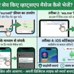 बिना नंबर सेव किए (WhatsApp) व्हाट्सएप मैसेज कैसे भेजें?