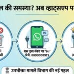 जागो ग्राहक जागो! बिजली विभाग की मनमानी पर लगाम लगाने आया सरकारी व्हाट्सएप नंबर, बस फोन में सेव करें यह एक डिजिट।