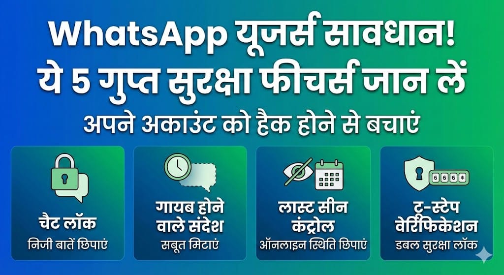 WhatsApp Hacking Alert: ये 5 खुफिया फीचर्स नहीं किए ऑन, तो पछताओगे!