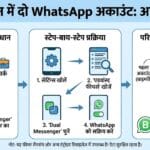 एक ही फोन में दो WhatsApp अकाउंट कैसे चलाएं?