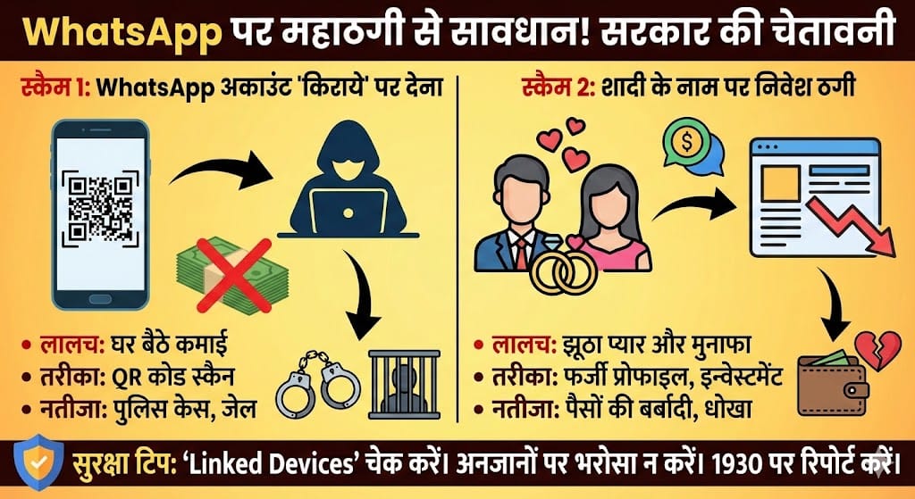 WhatsApp Alert: शादी के लिए रिश्ता या घर बैठे कमाई? ये 2 गलतियां खाली कर देंगी आपका बैंक अकाउंट!