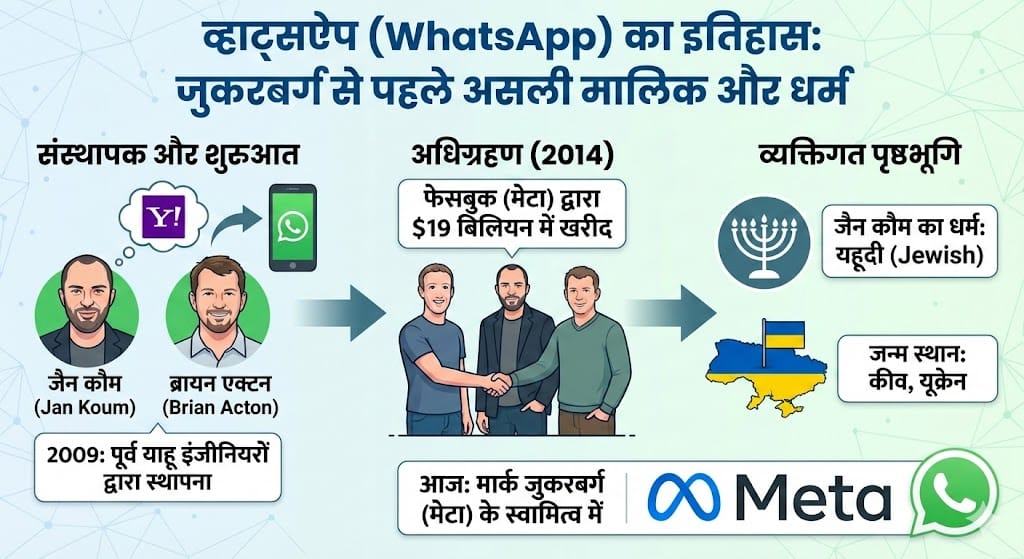 WhatsApp का असली मालिक कौन था?