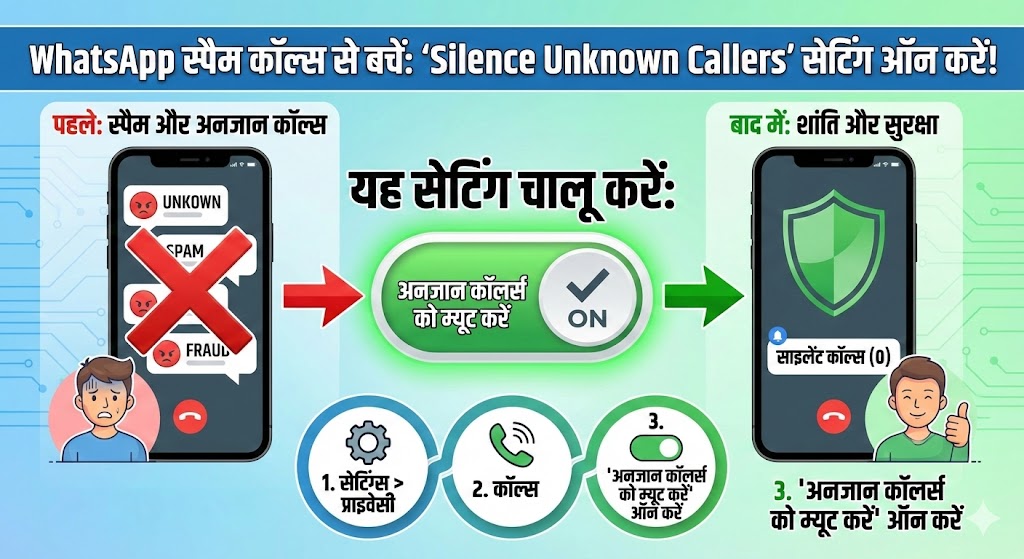 WhatsApp हैकर्स और स्पैमर्स से ऐसे बचें: तुरंत इनेबल करें WhatsApp की ये सीक्रेट सेटिंग