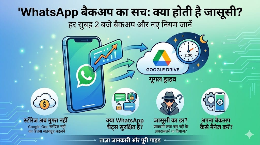 WhatsApp Back Up Every Morning: जानें क्यों हर सुबह बैकअप लेता है WhatsApp और क्या है इसका खतरा?