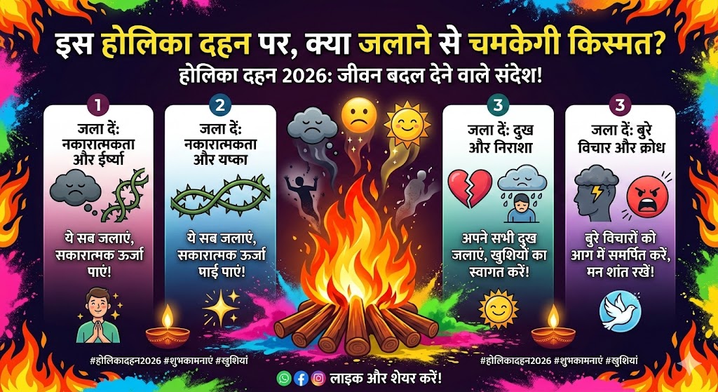 WhatsApp Holika Dahan 2026 Wishes: बेहतरीन Choti Holi WhatsApp स्टेटस
