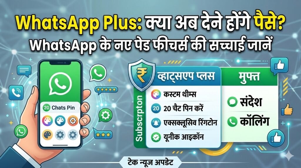 WhatsApp Plus Paid Subscription: क्या अब WhatsApp इस्तेमाल करने के लिए देने होंगे पैसे? जानें फीचर्स