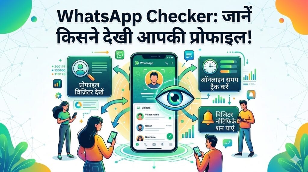 WhatsApp Checker: अब घर बैठे जानें कौन देख रहा है आपका WhatsApp प्रोफाइल और ऑनलाइन स्टेटस WhatsApp Checker Free Online App