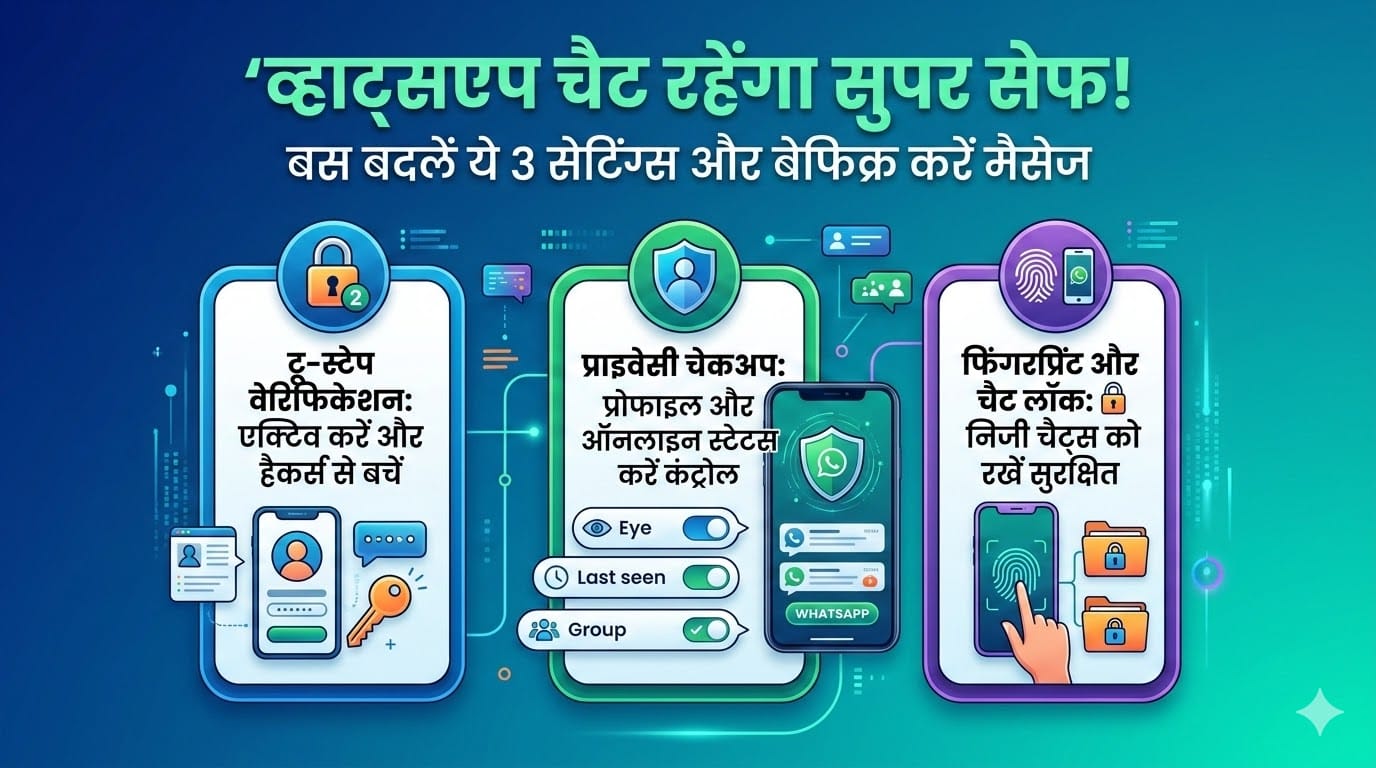 WhatsApp Settings 2024: व्हाट्सएप की ये 3 जादुई सेटिंग्स बदलें और चैट्स को बनाएं सुपर सुरक्षित