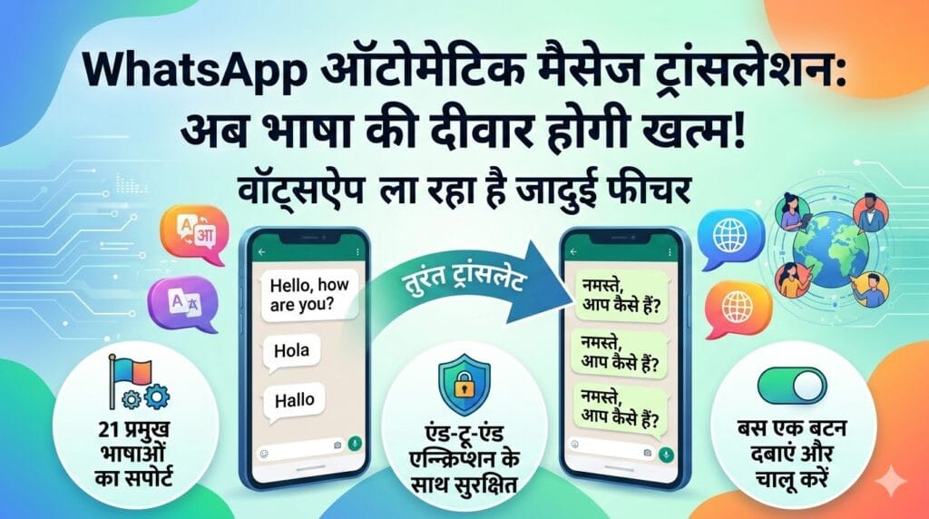 WhatsApp Automatic Translation Feature