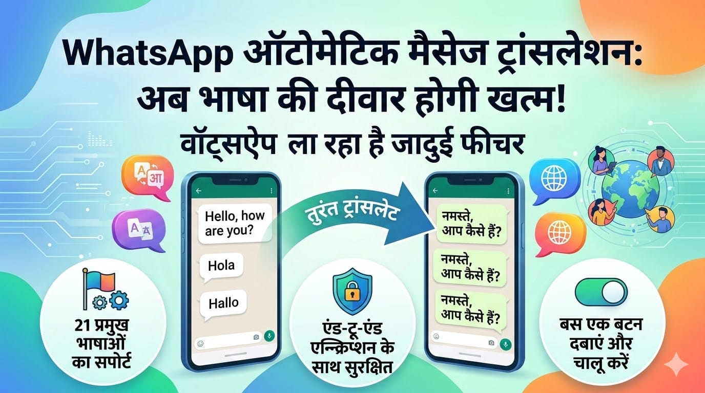 WhatsApp Automatic Translation Feature