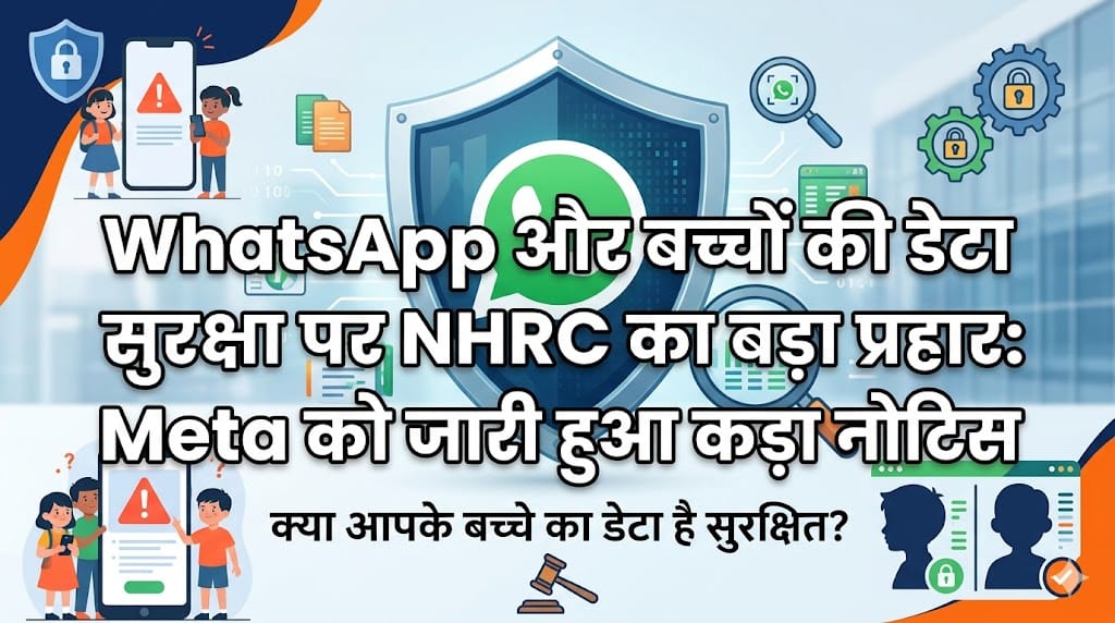 WhatsApp Child Privacy Case: NHRC ने Meta को थमाया कड़ा नोटिस, जानें क्या है पूरा मामला