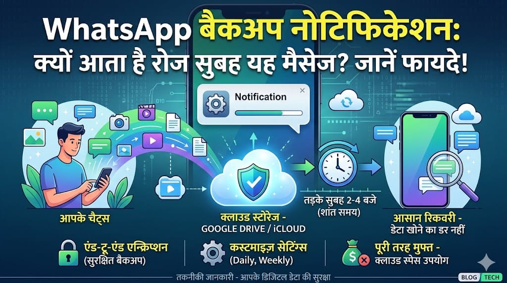 WhatsApp Backup Notification
