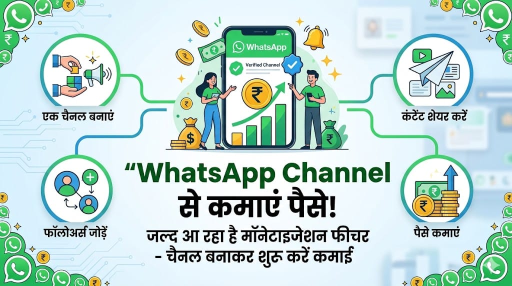 WhatsApp Channel Monetization: अब WhatsApp से कमाएं पैसे, जानें नया फीचर