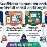 WhatsApp Hacking Alert: ये 5 फीचर्स खाली कर सकते हैं आपका WhatsApp अकाउंट, अभी बदलें सेटिंग्स!
